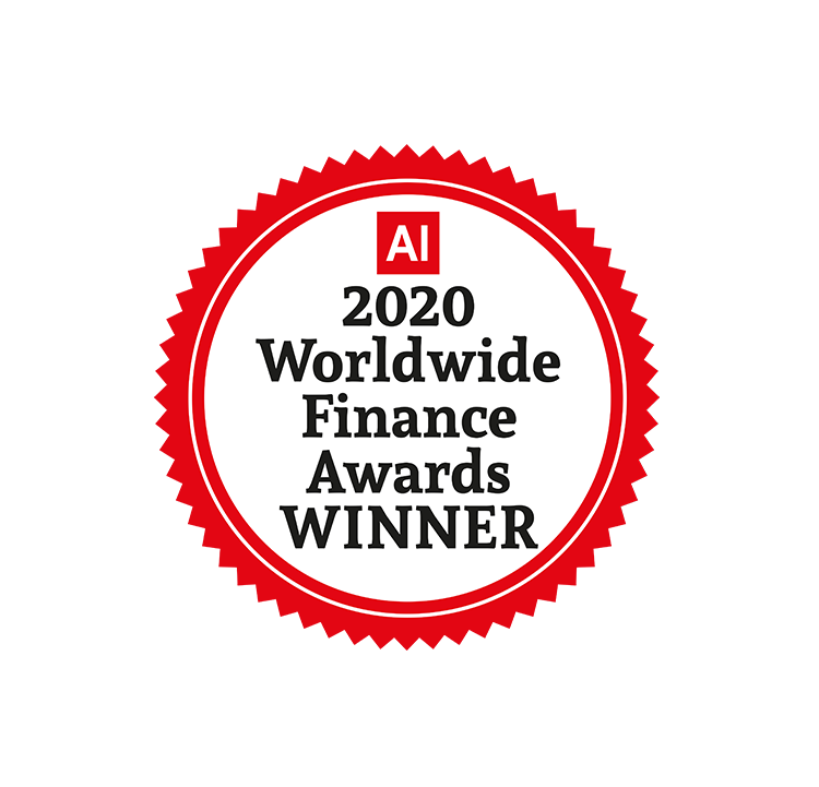 QuickFi Awards 2022 Worldwide Finance Awards Winner