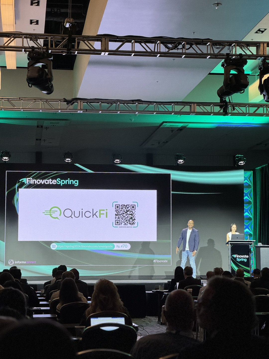QuickFi Wins Best of Show at Finovate Spring 2024 QuickFi